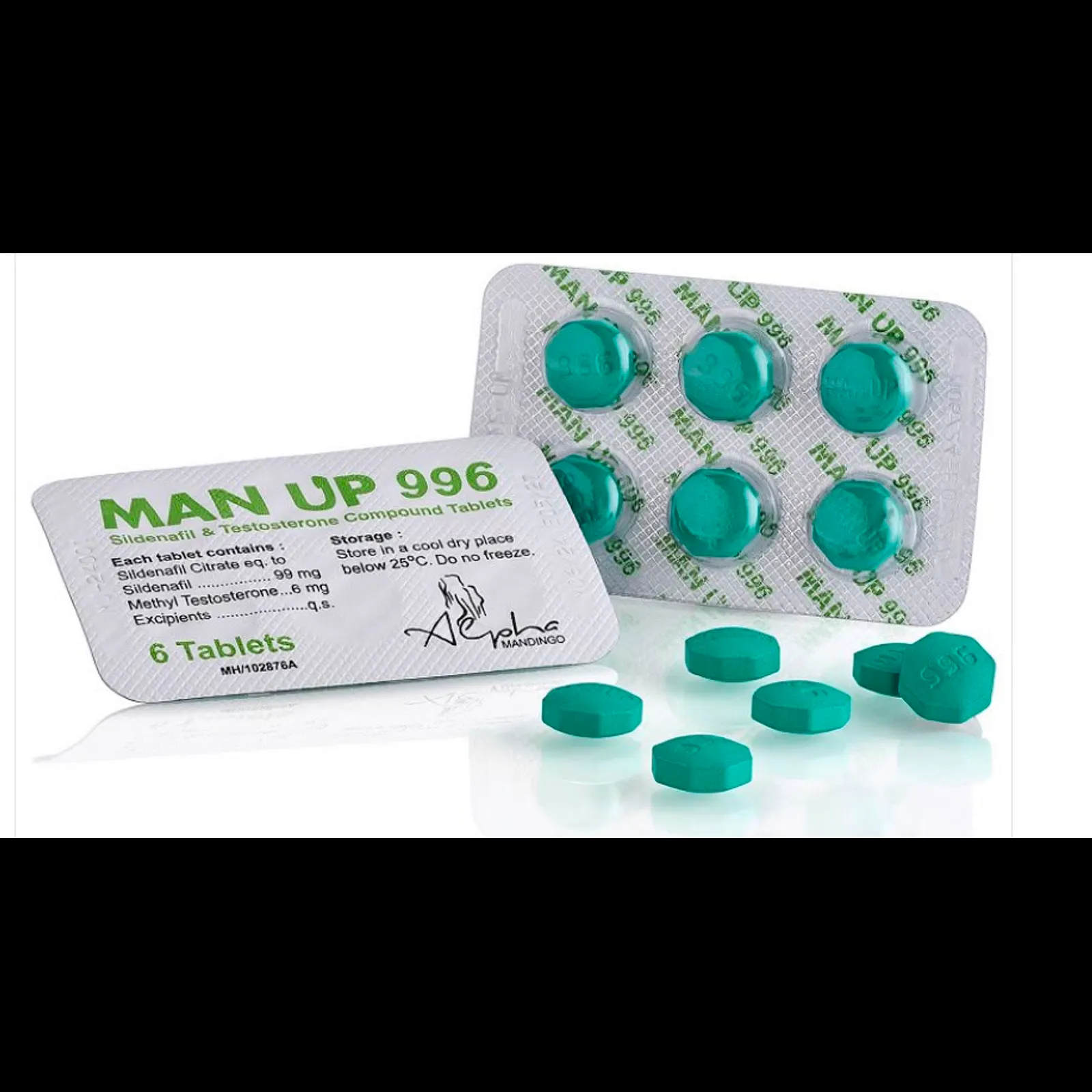 Viagra + Methyl Testosterona Man UP 996
